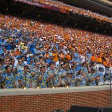 Start of the game, Neyland Stadium, September 12, 2009