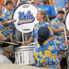 Drums in stands, Neyland Stadium, September 12, 2009