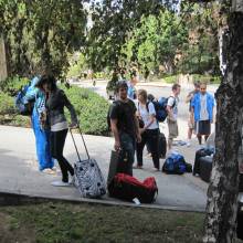 Returning to UCLA, September 13, 2009