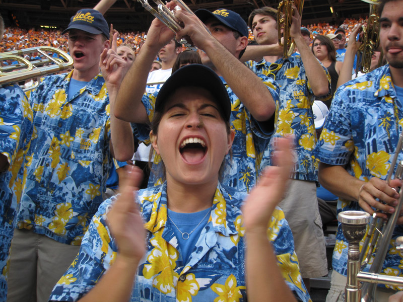 In the stands, Neyland Stadium, September 12, 2009