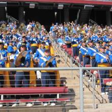 In the stands at Stanford, October 3, 2009