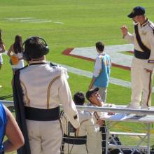 Drum Majors, Stanford game, October 3, 2009