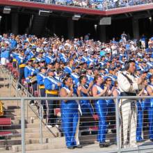 In the stands at Stanford, October 3, 2009
