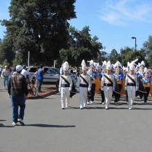 Parade block, Stanford campus, October 3, 2009
