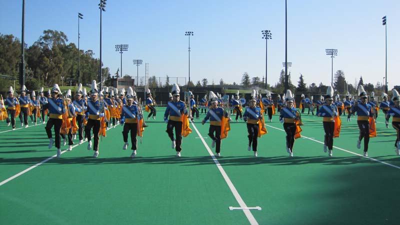 Rehearsal on Stanford campus, October 3, 2009