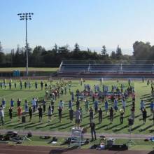 Rehearsal, Saratoga High School, October 2, 2009