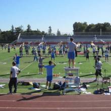 Rehearsal, Saratoga High School, October 2, 2009