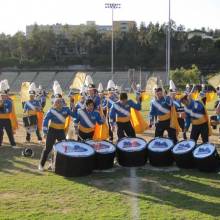 Rehearsal before USC game, November 28, 2009