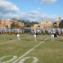 Rehearsal before USC game, November 28, 2009