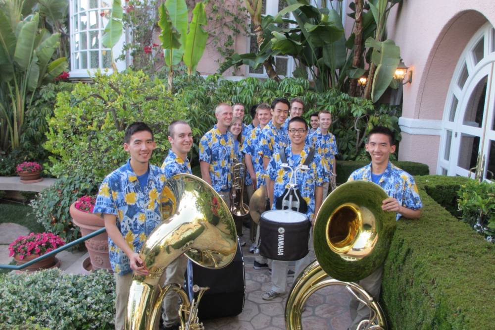 Group photo, Beverly Hills Hotel Gig, May 14, 2012