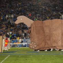 The Trojans open the gates for the horse, Downfall of Troy, November 19, 2011