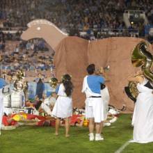 The Greeks, victorious, celebrate with the horse in Troy, Downfall of Troy, November 19, 2011