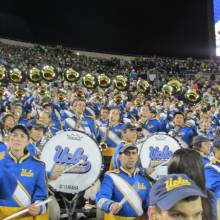 In the stands at Oregon, Pac-12 Championship, December 2, 2011