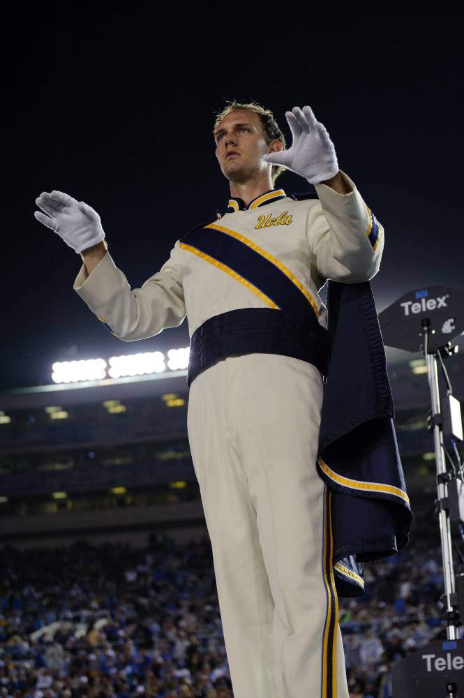 Drum Major Jacob Ferrin