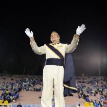 Drum Major Jessica Schlosser