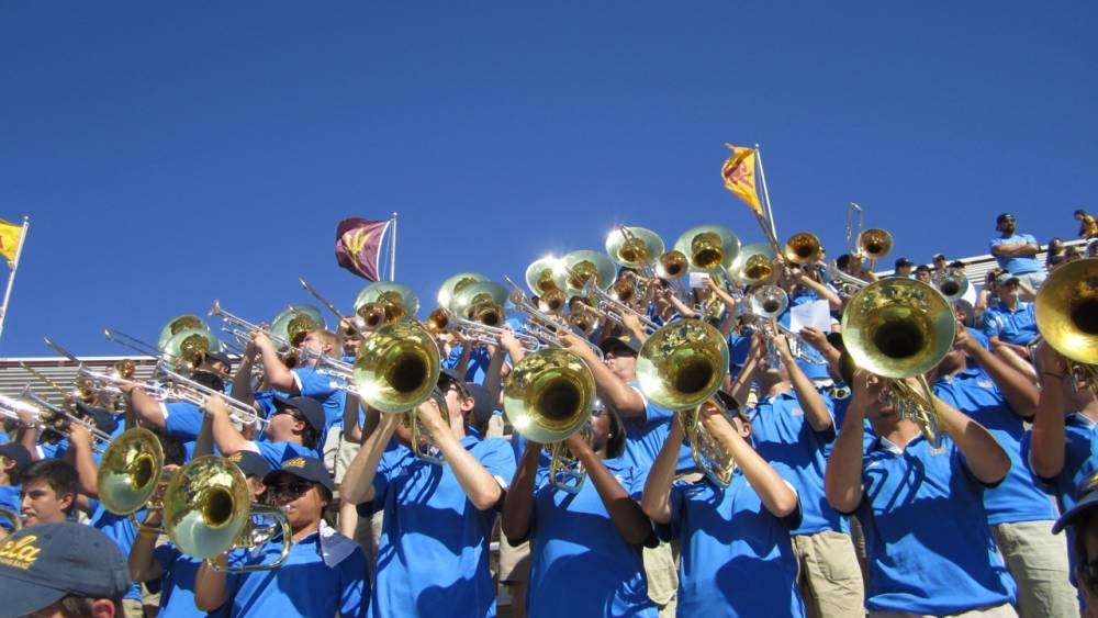 In the stands, Arizona State, October 27, 2012