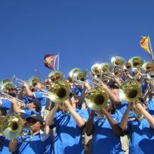 In the stands, Arizona State, October 27, 2012