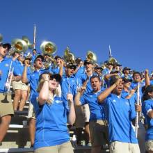 Band cheering, Arizona State, October 27, 2012