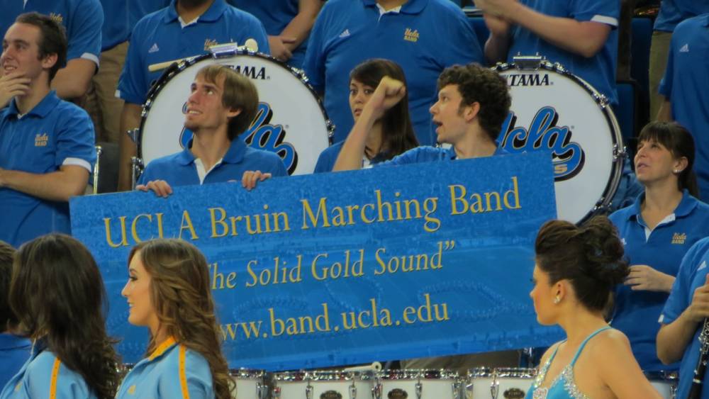 Band close-up, ESPN College GameDay, March 2, 2013