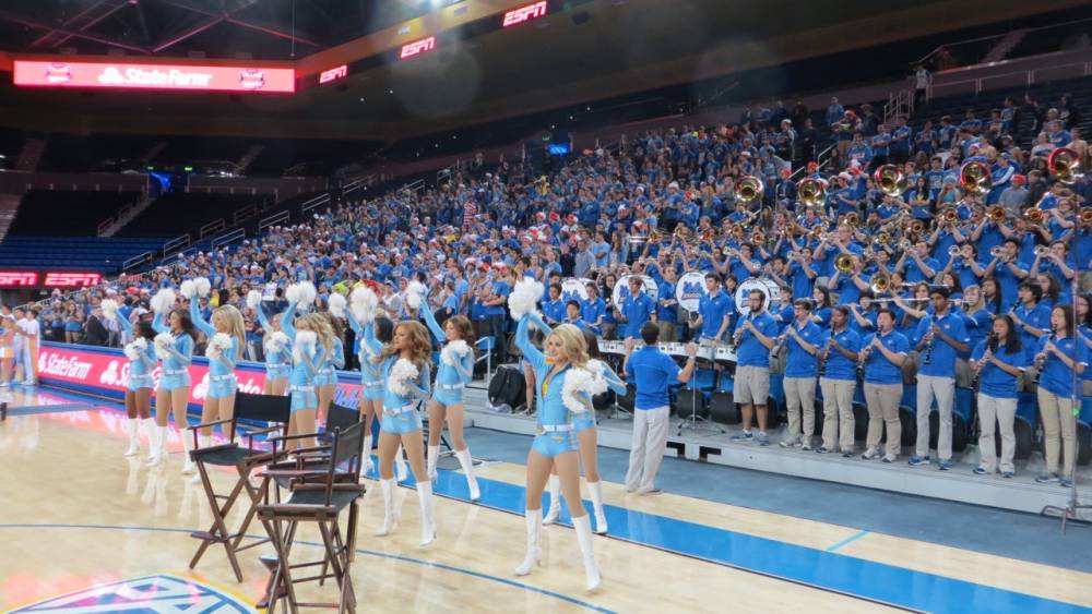 Band and Dance Team, ESPN College GameDay, March 2, 2013