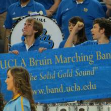 Band close-up, ESPN College GameDay, March 2, 2013