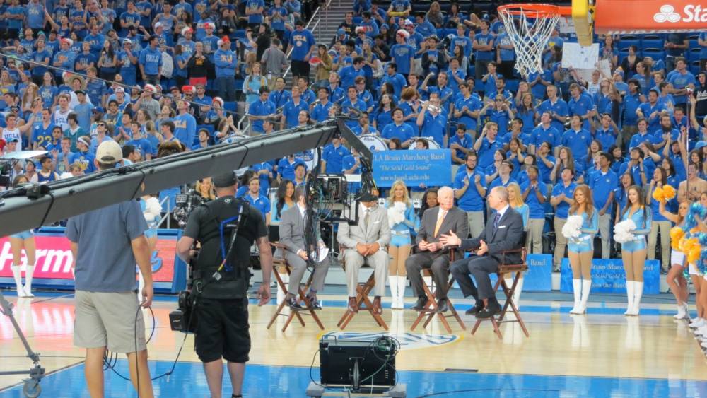 Band and Dance Team, ESPN College GameDay, March 2, 2013