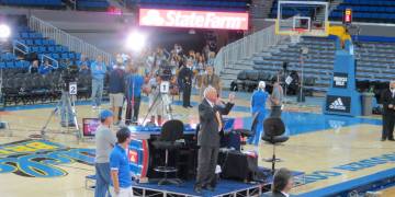 ESPN GameDay in Pauley Pavilion, March 2, 2013