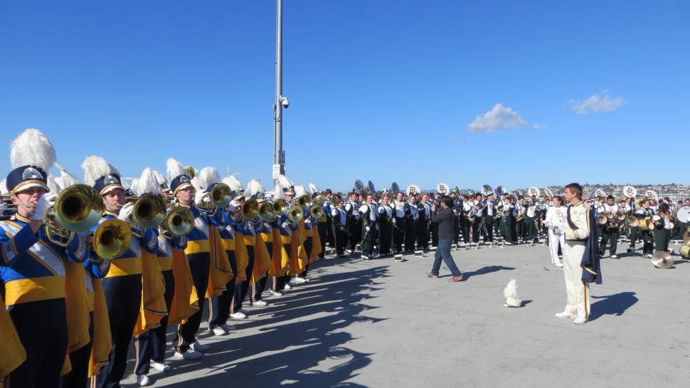 Battle of the Bands, Holiday Bowl, December 27, 2012