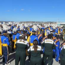 With the Baylor Band, Holiday Bowl, December 27, 2012