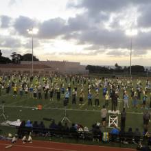 Rehearsal, Holiday Bowl, December 27, 2012
