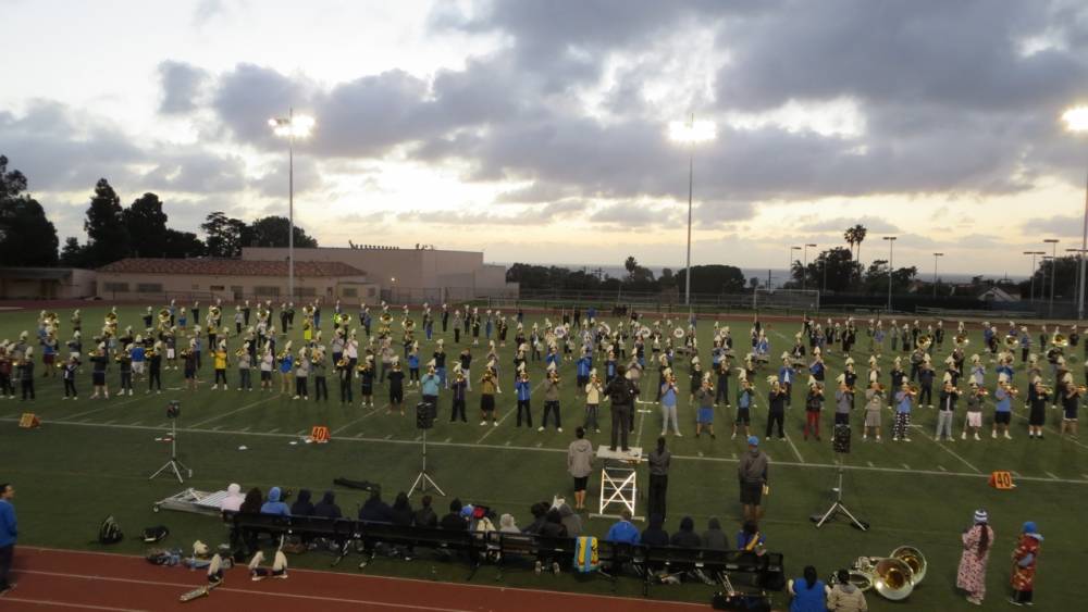 Rehearsal, Holiday Bowl, December 27, 2012