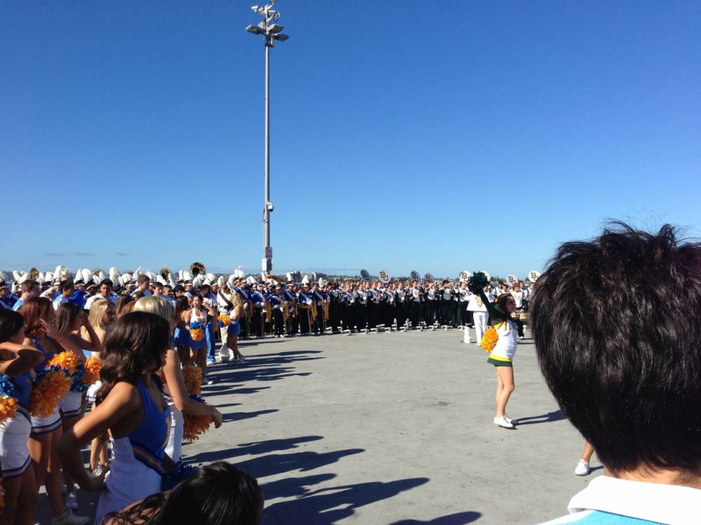 Battle of the Bands, Holiday Bowl, December 27, 2012