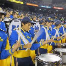 Drums in stands, Holiday Bowl, December 27, 2012