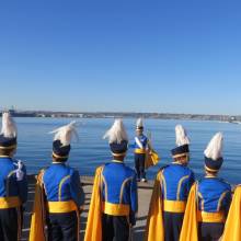 Trombone sectional, Holiday Bowl, December 27, 2012