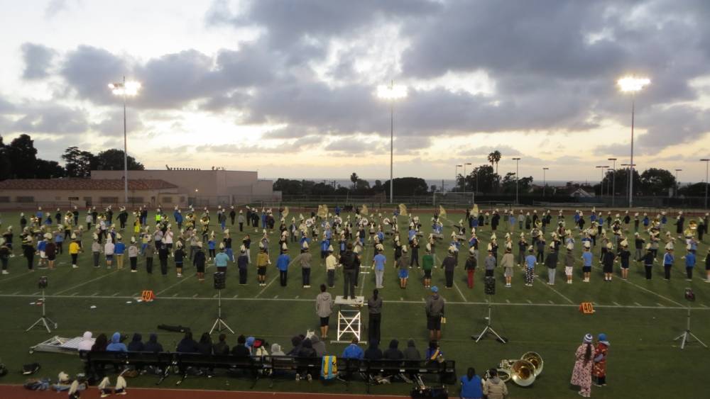 Rehearsal, Holiday Bowl, December 27, 2012