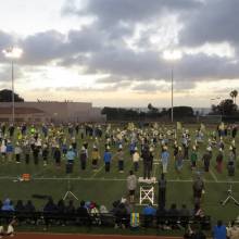 Rehearsal, Holiday Bowl, December 27, 2012