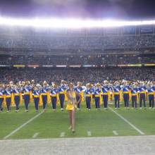 Trombones and Feature Twirlers, Holiday Bowl, December 27, 2012