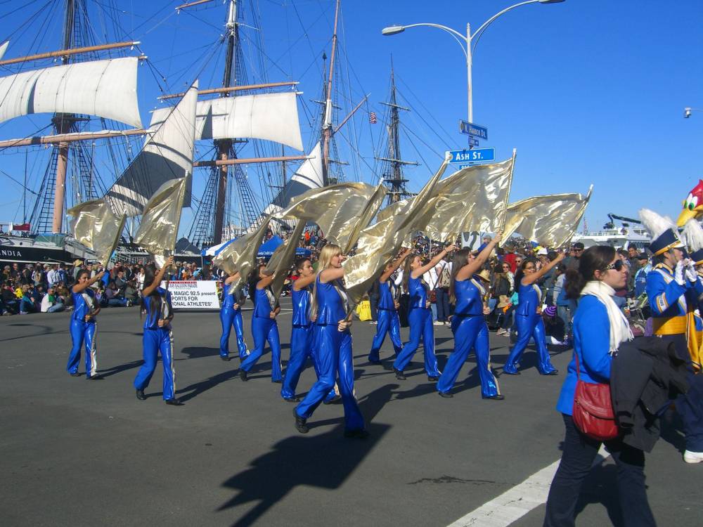 Flags in Parade