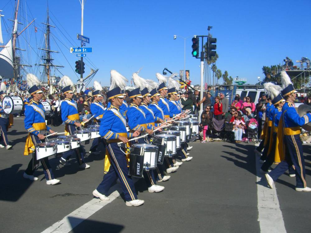 Drumline in Parade