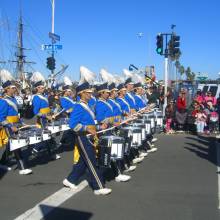Drumline in Parade