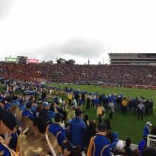 Rose Bowl Panorama, USC game, November 17, 2012