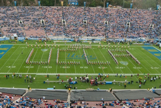 Block UCLA, USC game, November 17, 2012