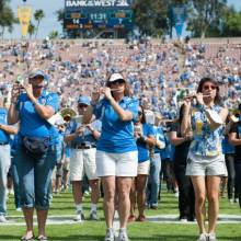 Flutes, Band Alumni Reunion, Utah game, October 13, 2012