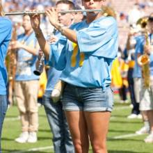 Flutes, Band Alumni Reunion, Utah game, October 13, 2012