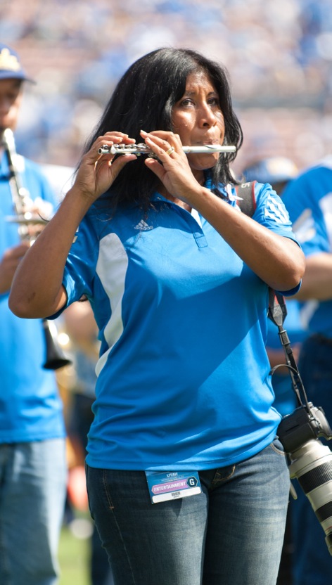 Flutes, Band Alumni Reunion, Utah game, October 13, 2012