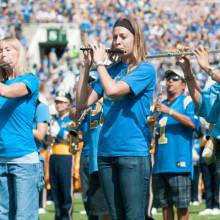 Flutes, Band Alumni Reunion, Utah game, October 13, 2012