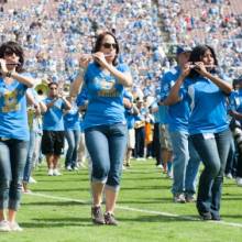 Flutes, Band Alumni Reunion, Utah game, October 13, 2012