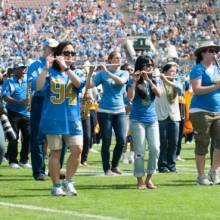 Flutes, Band Alumni Reunion, Utah game, October 13, 2012