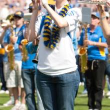 Flutes, Band Alumni Reunion, Utah game, October 13, 2012