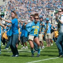 Flutes, Band Alumni Reunion, Utah game, October 13, 2012